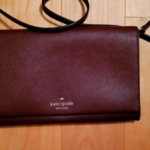 blackberry color Kate Spade crossbody